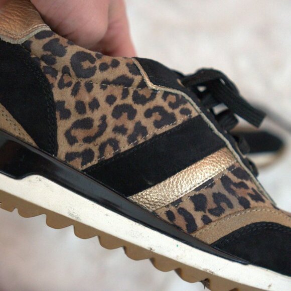 Geox Respira Leopard Prints Sneakers - Picture 4 of 6